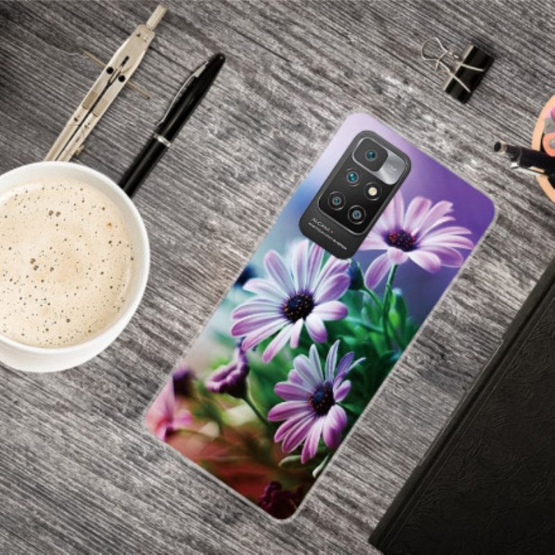 Handyhülle Für Xiaomi Redmi 10 Realistische Blumen