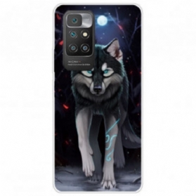 Handyhülle Für Xiaomi Redmi 10 Wolf