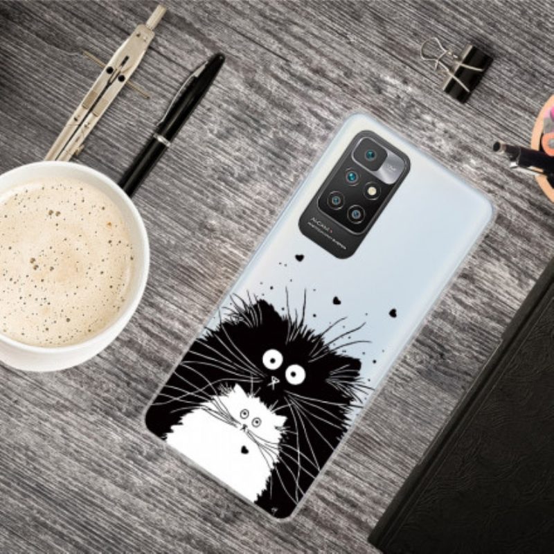 Hülle Für Xiaomi Redmi 10 Schauen Sie Sich Die Katzen An