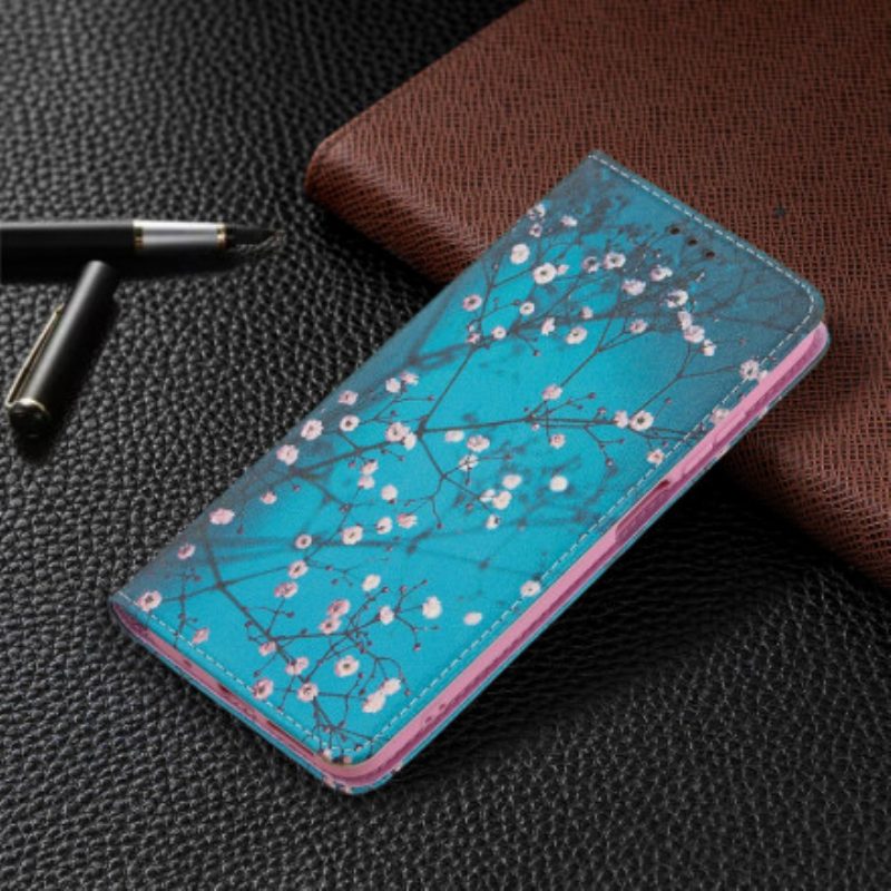 Schutzhülle Für Xiaomi Redmi 10 Flip Case Blühende Zweige