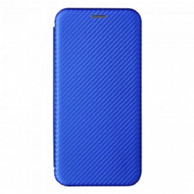 Schutzhülle Für Xiaomi Redmi 10 Flip Case Farbiges Carbon-silikon