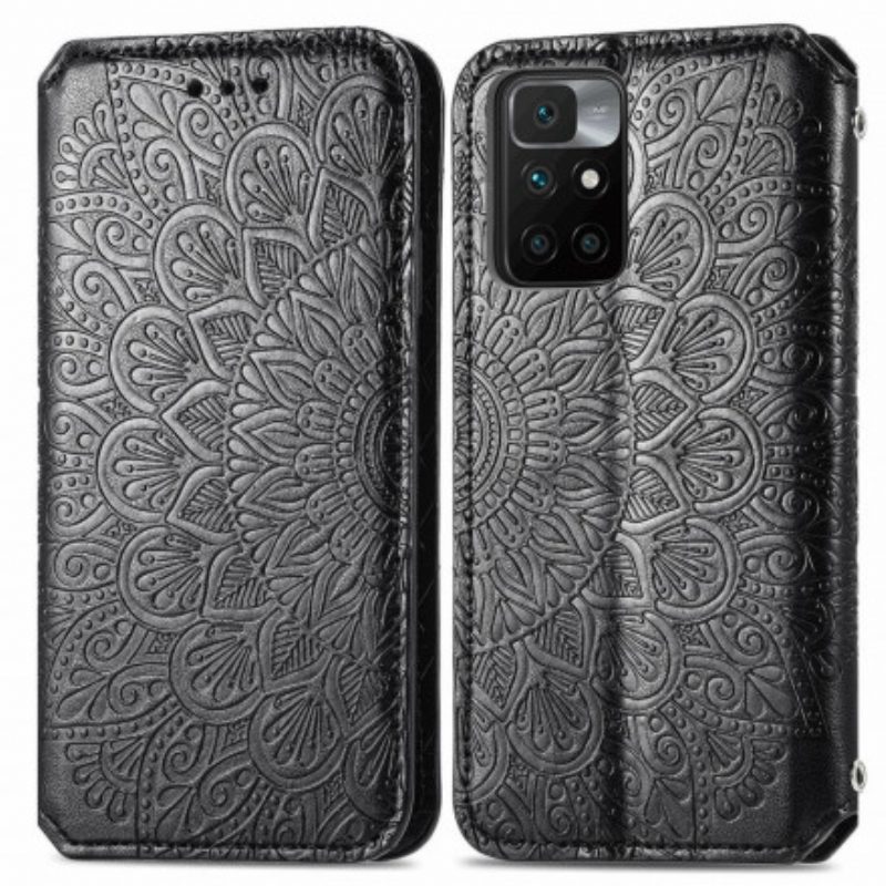 Schutzhülle Für Xiaomi Redmi 10 Flip Case Mandala