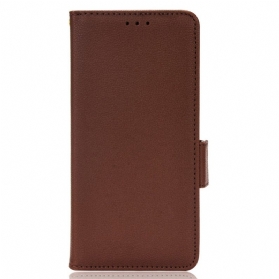 Flip Case Für Honor Magic 4 Pro Litschi-leder-stil