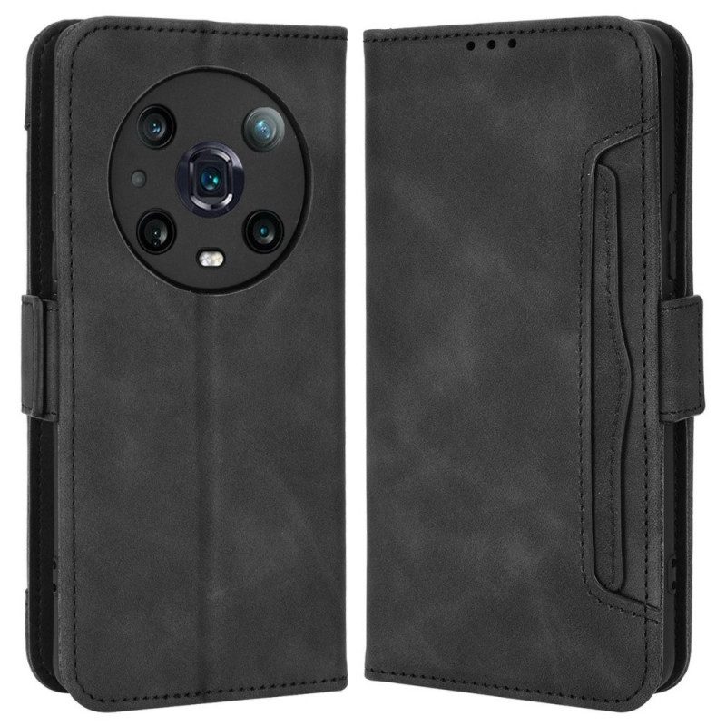 Flip Case Für Honor Magic 4 Pro Multi-card Premier Class