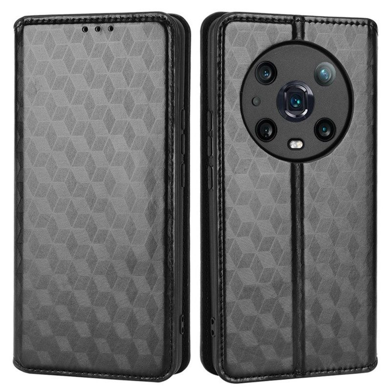 Schutzhülle Für Honor Magic 4 Pro Flip Case 3d-muster