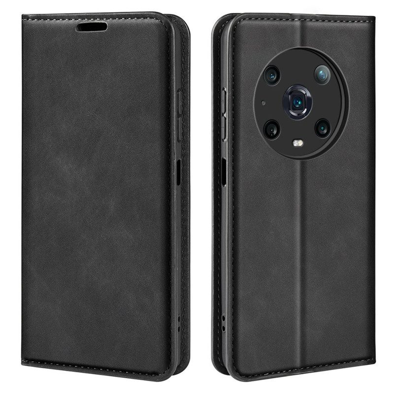 Schutzhülle Für Honor Magic 4 Pro Flip Case Weichheit Auf Der Haut