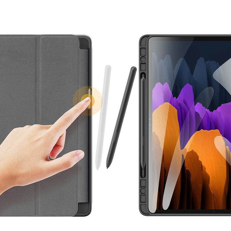 Schutzhülle Für Samsung Galaxy Tab S7 FE Domo-serie Dux-ducis