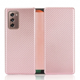 Case Für Samsung Galaxy Z Fold 2 Kohlefaser