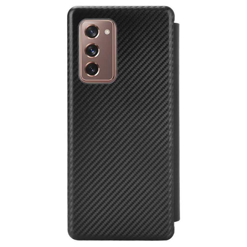 Case Für Samsung Galaxy Z Fold 2 Kohlefaser