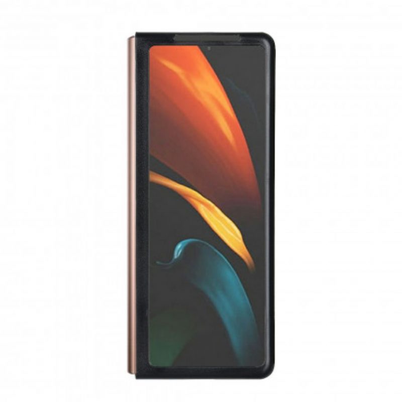 Handyhülle Für Samsung Galaxy Z Fold 2 Kunstlederfarbe