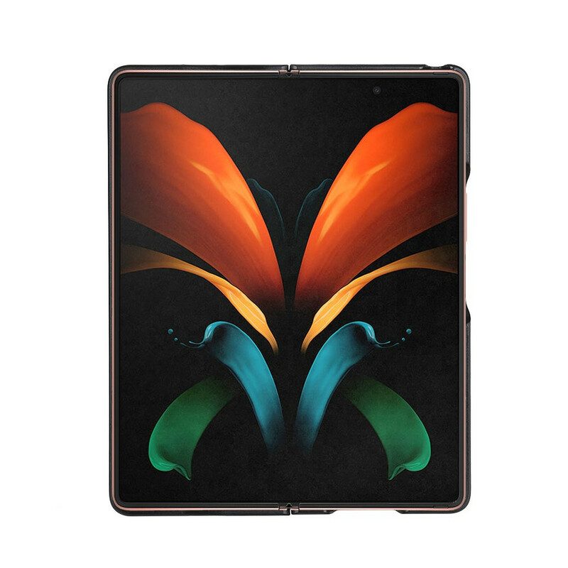 Hülle Für Samsung Galaxy Z Fold 2 Echtes Krokodilleder