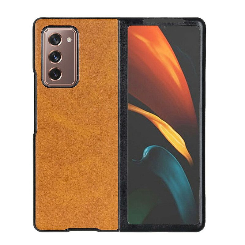 Hülle Für Samsung Galaxy Z Fold 2 Hochwertiges Kunstleder