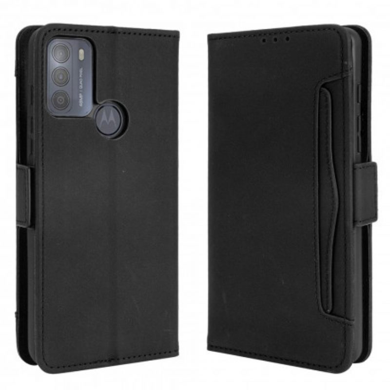 Flip Case Für Moto G50 Multi-card Premier Class