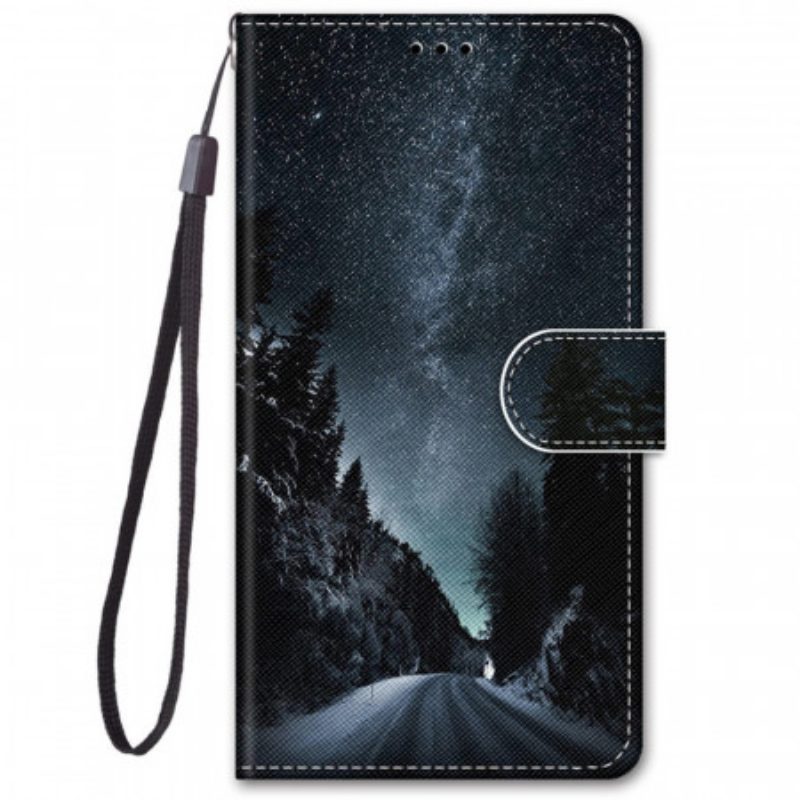 Flip Case Für Samsung Galaxy M52 5G Bergstraße