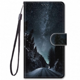 Flip Case Für Samsung Galaxy M52 5G Bergstraße