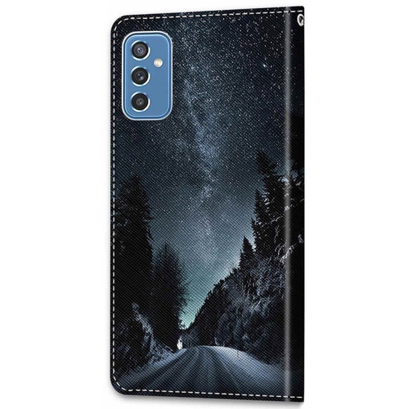 Flip Case Für Samsung Galaxy M52 5G Bergstraße