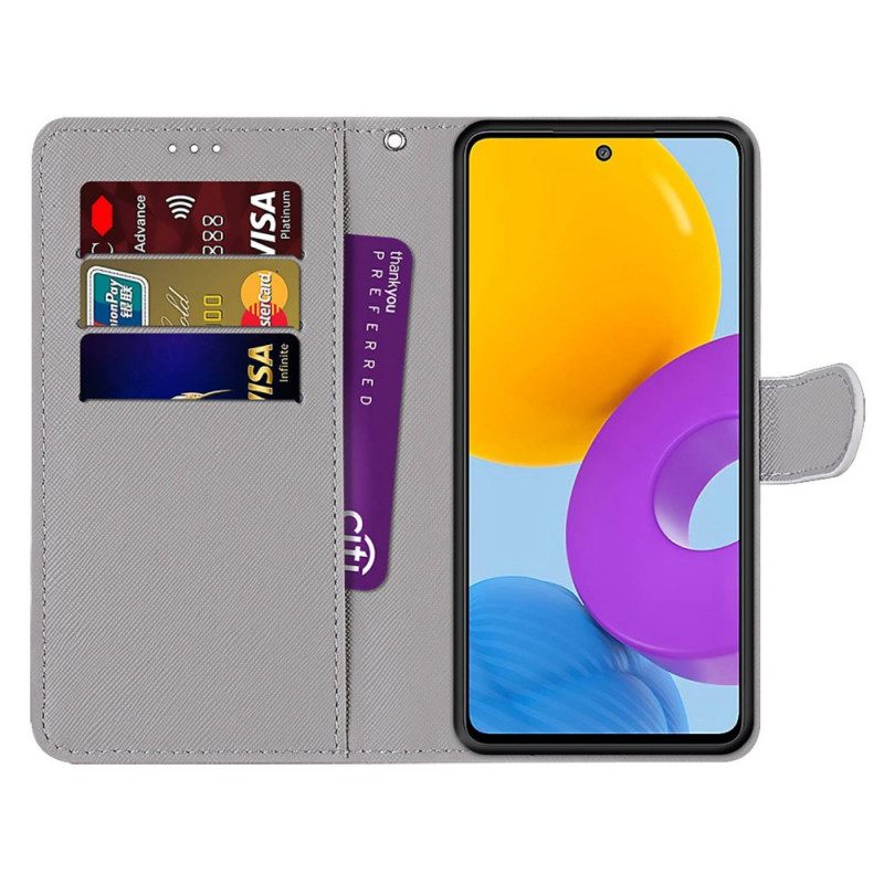 Flip Case Für Samsung Galaxy M52 5G Bergstraße