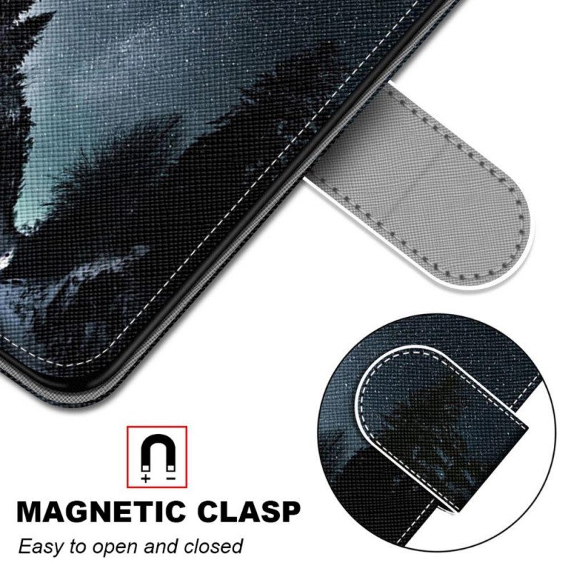 Flip Case Für Samsung Galaxy M52 5G Bergstraße