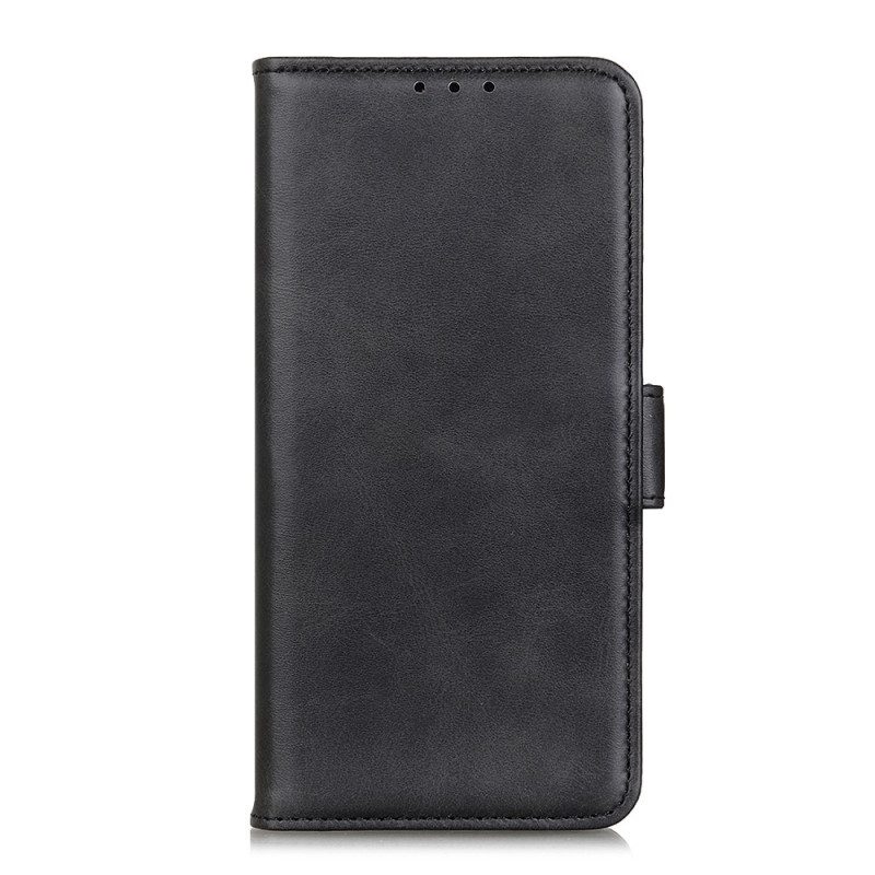 Flip Case Für Samsung Galaxy M52 5G Flip Case Doppelte Klappe