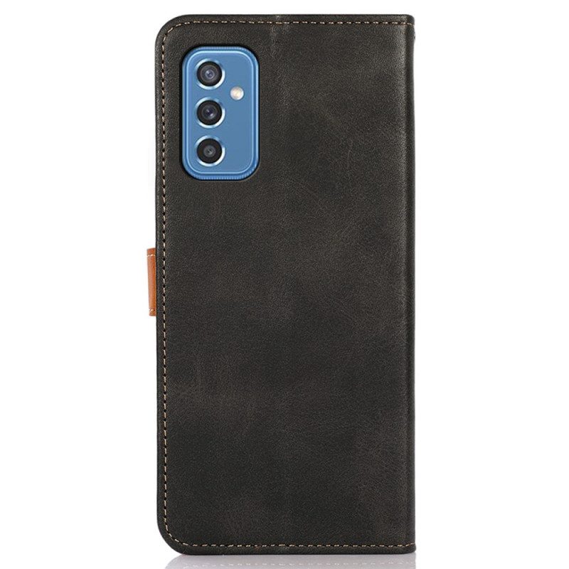 Flip Case Für Samsung Galaxy M52 5G Mit Khazneh-riemen