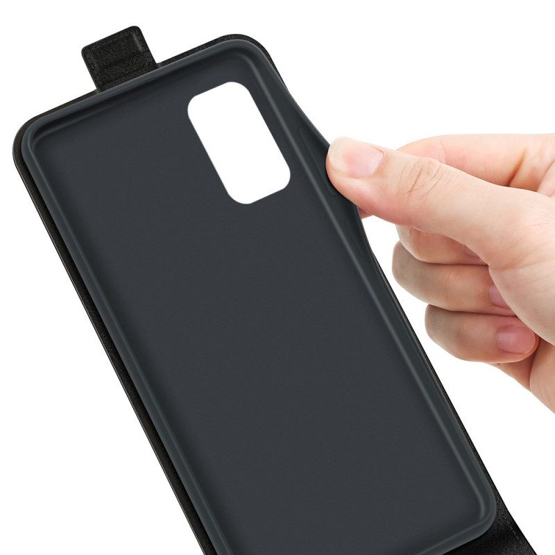 Flip Case Für Samsung Galaxy M52 5G Vertikal