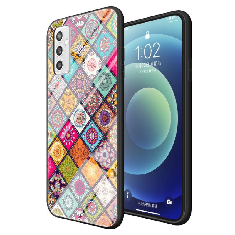 Handyhülle Für Samsung Galaxy M52 5G Mit Kordel Orientalischer Riementeppich