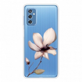 Handyhülle Für Samsung Galaxy M52 5G Zerbrechliche Blume