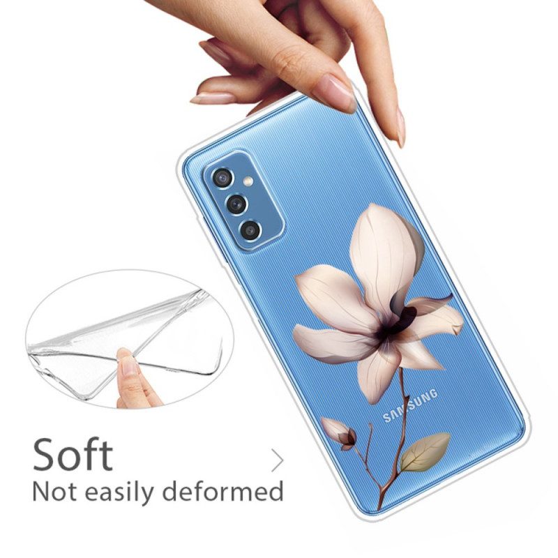 Handyhülle Für Samsung Galaxy M52 5G Zerbrechliche Blume