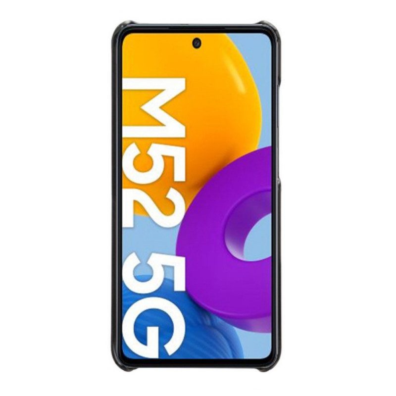 Hülle Für Samsung Galaxy M52 5G Ksq-ledereffekt