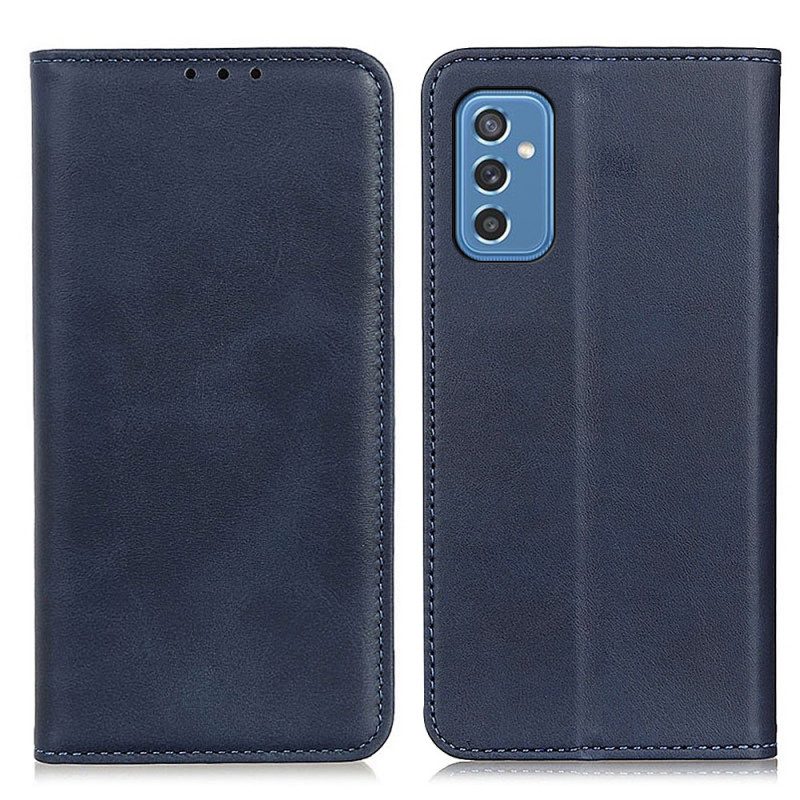 Schutzhülle Für Samsung Galaxy M52 5G Flip Case Elegantes Leder