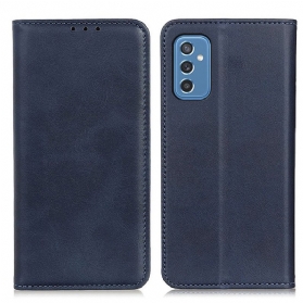 Schutzhülle Für Samsung Galaxy M52 5G Flip Case Elegantes Leder