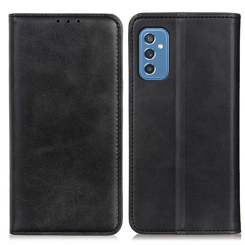 Schutzhülle Für Samsung Galaxy M52 5G Flip Case Elegantes Leder