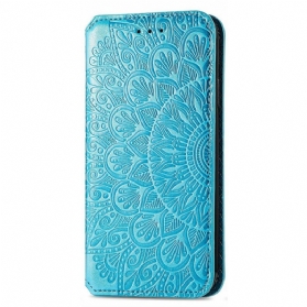 Schutzhülle Für Samsung Galaxy M52 5G Flip Case Kunstleder Antik