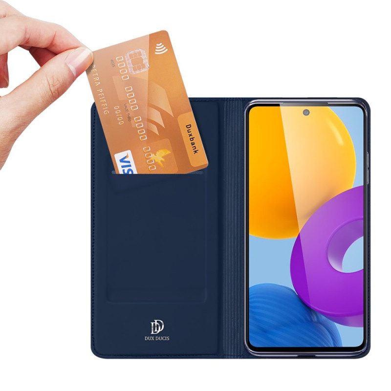 Schutzhülle Für Samsung Galaxy M52 5G Flip Case Skin Pro Dux Ducis