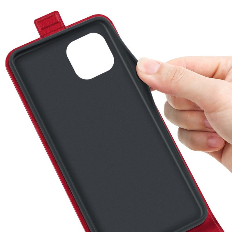 Flip Case Für iPhone 14 Flip Case Vertikale Klappe In Lederoptik