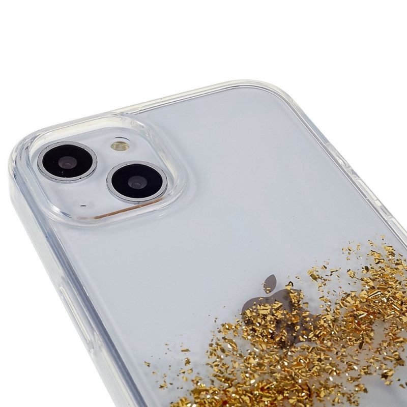 Hülle Für iPhone 14 Glitzerkunst