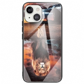 Hülle Für iPhone 14 Kitten Dream Gehärtetes Glas