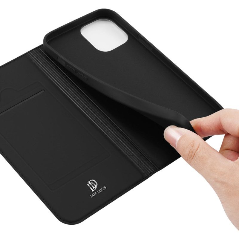 Schutzhülle Für iPhone 14 Flip Case Skin Pro Dux Ducis