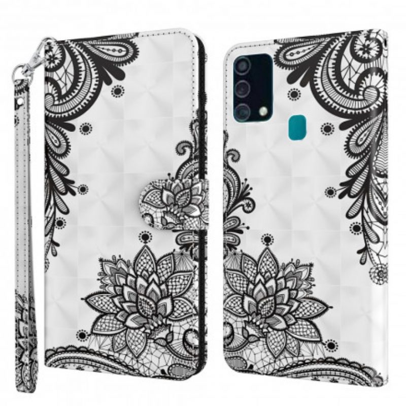 Flip Case Für Samsung Galaxy A32 5G Schicke Spitze