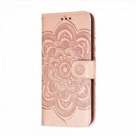 Flip Case Für Samsung Galaxy A32 5G Vollständiges Mandala