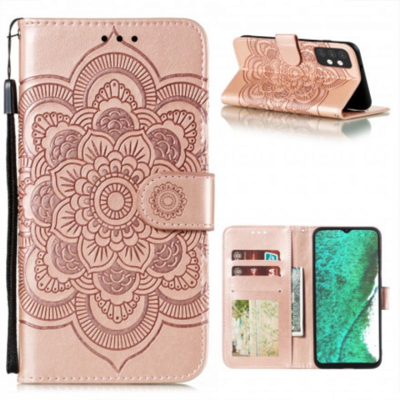 Flip Case Für Samsung Galaxy A32 5G Vollständiges Mandala