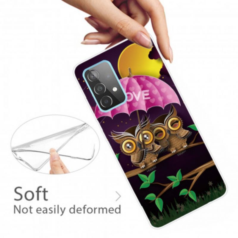 Handyhülle Für Samsung Galaxy A32 5G Flexible Liebeseulen