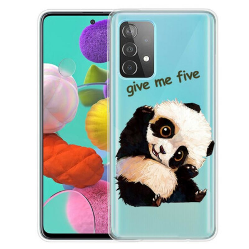 Handyhülle Für Samsung Galaxy A32 5G Panda. Gib Mir Fünf