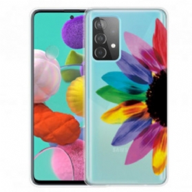 Hülle Für Samsung Galaxy A32 5G Bunte Blume