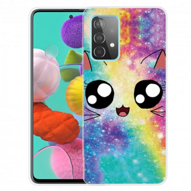 Hülle Für Samsung Galaxy A32 5G Cartoon-katze