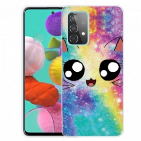 Hülle Für Samsung Galaxy A32 5G Cartoon-katze