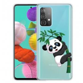 Hülle Für Samsung Galaxy A32 5G Panda Auf Bambus