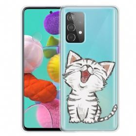 Hülle Für Samsung Galaxy A32 5G Süße Katze