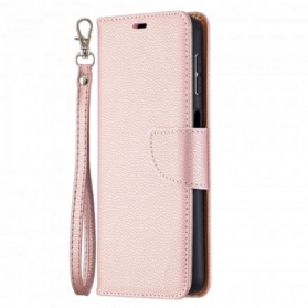 Lederhüllen Für Samsung Galaxy A32 5G Flip Case Lychee Rabat Oblique