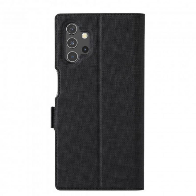 Schutzhülle Für Samsung Galaxy A32 5G Flip Case Strukturiertes Vili Dmx